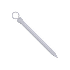 Blackhead Remover Pin, Cosmetics Vector Illustration Isolated