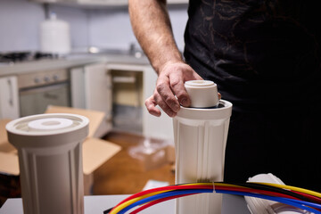 Home Renovation Project Expertly Installing a Comprehensive Water Filtration System for You