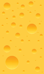 Seamless vector background texture of cheese. cheese pattern