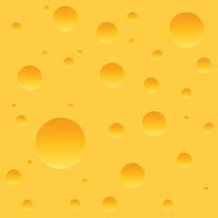 Seamless vector background texture of cheese. cheese pattern