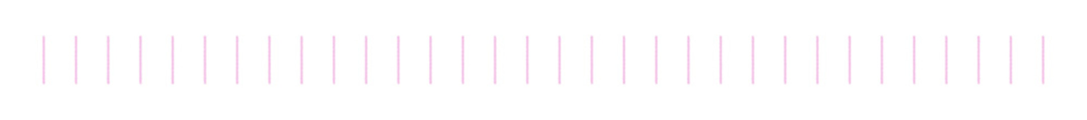 手書きした紫色のラインの横に長い飾り罫 - シンプルでおしゃれな仕切りや区切り線の装飾パーツ素材