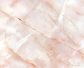 Fototapeta premium soft pink and white marble pattern with delicate golden veins creates elegant and sophisticated backdrop, perfect for various design projects