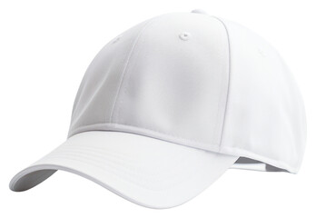 Fototapeta premium PNG White baseball cap white background headwear headgear.