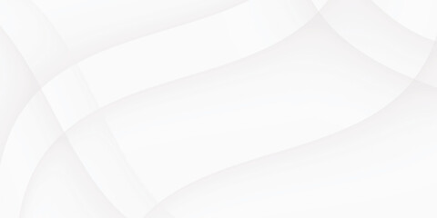 abstract white background wave gradient shape luxury wallpaper vector