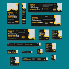 Creative Google Display Ads Banner, Web Template Design