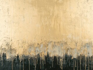 Golden abstract art creation modern studio digital artwork contemporary environment close-up view visual concept