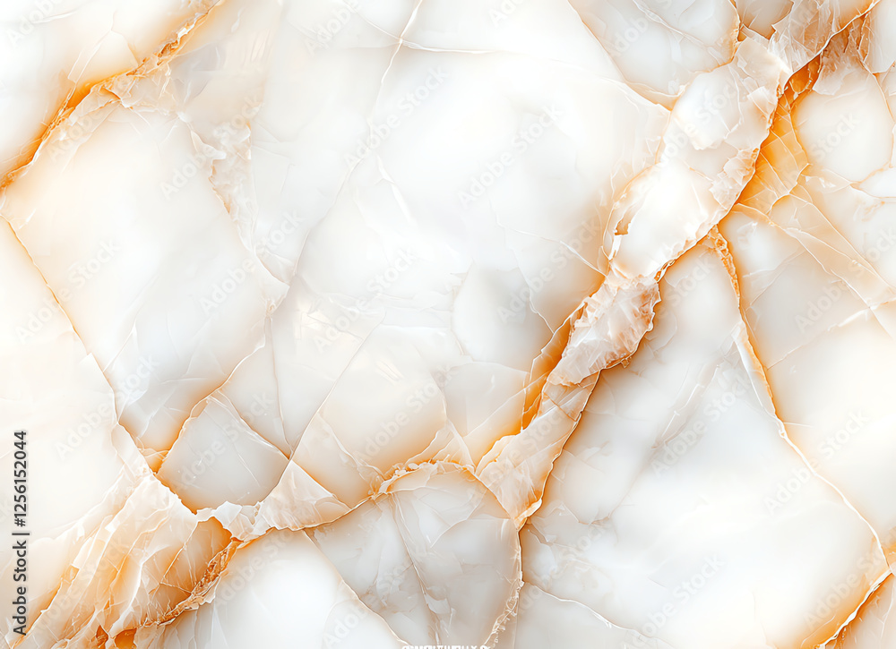 Poster elegant white and brown onyx marble background with intricate patterns, perfect for design projects 