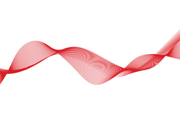 abstract background with waves