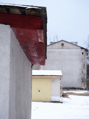 old sheds and garages walls windows doors