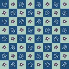 Flowers seamless pattern