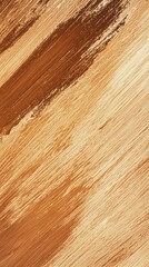 Naklejka premium Abstract painting in warm golden brown tones, creating a dynamic and textured background.