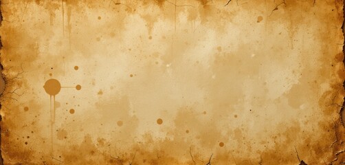 Dirty old brown orange background parchment
