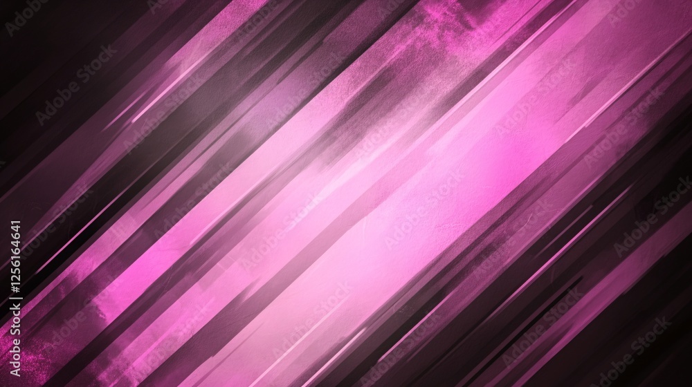 Aufkleber abstract background with dynamic pink and black diagonal lines creating a vibrant and energetic feel