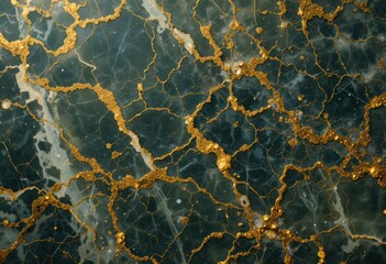Close-up of a golden marble surface showcasing the intricate patterns and textures of jade stone