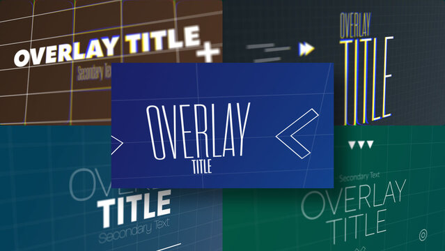 3D Corporate Identity Reveal | 3D Motion Titles with Control Panels