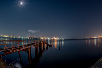 Fototapeta premium 名古屋港夜景