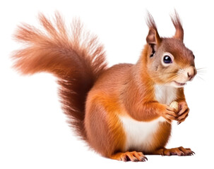 Fototapeta premium PNG Squirrel animal rodent mammal.