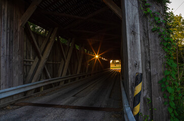 mccafferty road covered bridge ohio