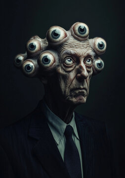 The guy with multiple eyes - the  opposite cyclop