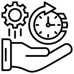 Time Management Icon