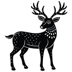 deer vector illustration