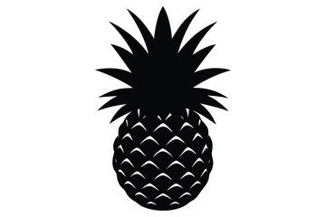 Obraz premium pineapple vector illustration