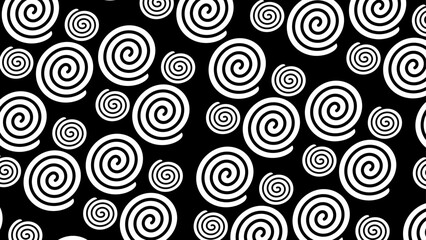 Intricate spiral design pattern background