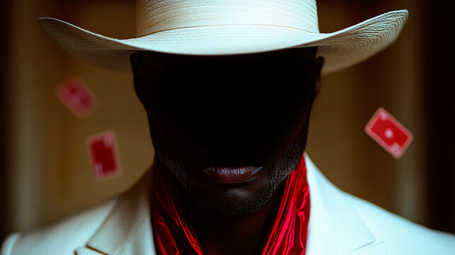 Ze Pilintra Umbanda Quimbanda Entity Trickster Malandro Walking in morro of favela of Rio de Janeiro	
