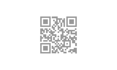 QR code set. Scan qr code icon. icon QR Code black outline for website design and mobile. Vector illustration on a white background