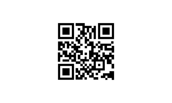 QR code set. Scan qr code icon. icon QR Code black outline for website design and mobile. Vector illustration on a white background