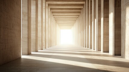 Light at the End of the Colonnade.