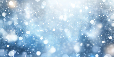 Obraz premium blue and silver glitter