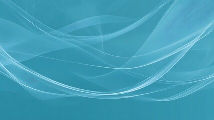 Obraz premium Teal abstract wave background (1)