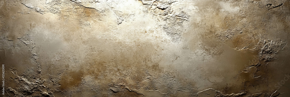 Poster venetian plaster with subtle pattern and uniform lighting for elegant display