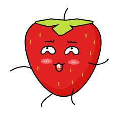 Spring snack competition colored icon pack