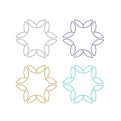 Natural Eco Bio Product Sign Symbol Logo Vector