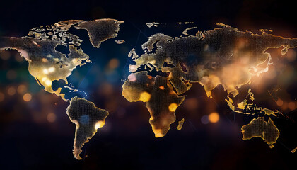 planet earth in space