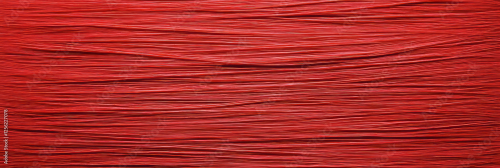 Poster intricate texture of fine scarlet lines creating a vivid overlay effect