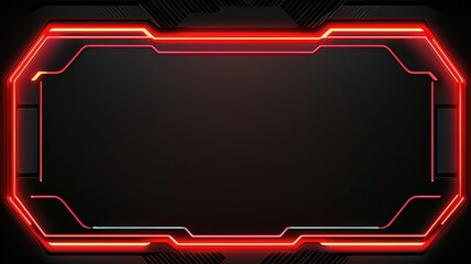 Abstract neon tech motherboard design with red and blue glowing circuits, ideal for gaming or futuristic wallpaper themes