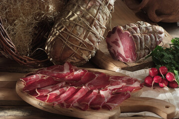 Coppa, Italian salami