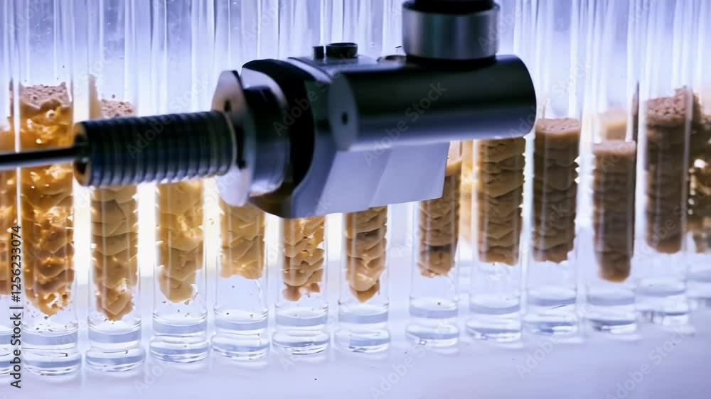 Poster advanced laboratory processing of sea sponges using robotic precision, exploring potential medical a