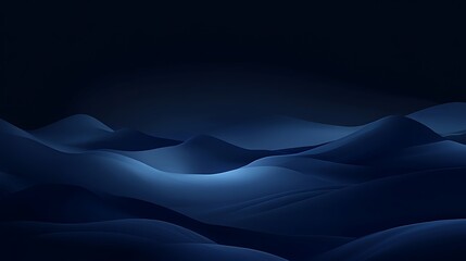 Night, dark blue hills, calm, serene, background wallpaper