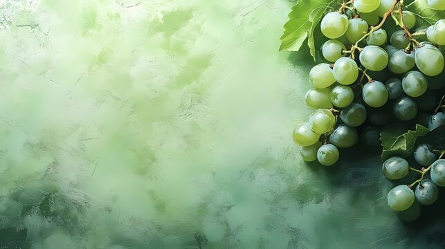 grape graphic for culinary use, abstract style, vibrant tones, textured background, perfect for cookbooks, magazines, and advertisements, creative flair