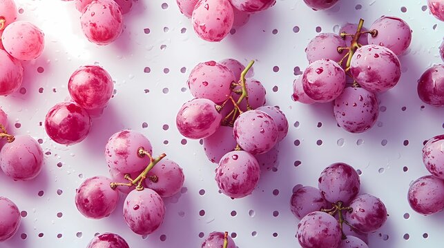 grape graphic for culinary use, abstract style, vibrant tones, textured background, perfect for cookbooks, magazines, and advertisements, creative flair