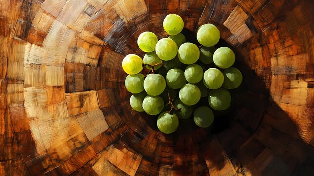 grape graphic for culinary use, abstract style, vibrant tones, textured background, perfect for cookbooks, magazines, and advertisements, creative flair