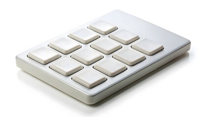 White Numeric Keypad