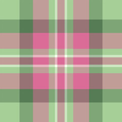 Cut out fabric tartan texture, chequered seamless check plaid. Volume background textile pattern vector in pastel and light colors.