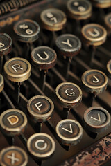 Stunning Close-Up View of a Modern Keyboard in Classic QWERTY Layout