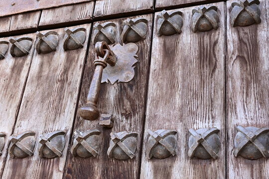 llamador para puerta antigua