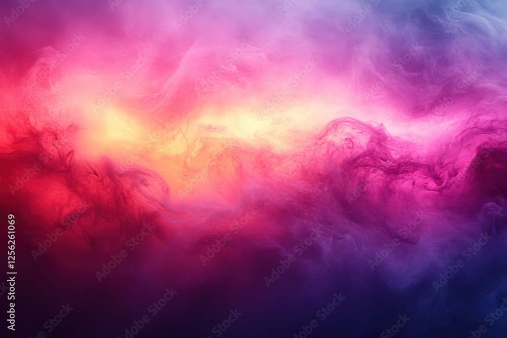 Poster A vibrant gradient of colors blending together, creating an abstract background. Perfect for designs, wallpapers, and creative projects.
